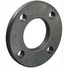 Transition flange PP with steel core Black Norm: EN 1092-1/02 DIN 2501 PN10 DN15 20mm